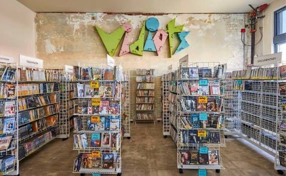 blake_calhoun's tweet photo. “Casey Makes a Mixtape” is now available on Blu-ray at the famous Vidiots video store in LA.

Not sure if it's on the shelves just yet, but should be soon. If you're local there go check it out and let me know if you see it. And hey, while you're there maybe rent it, too. 😎

If you're not in LA you can get your own copy right now at our website (link in bio).

Vidiots has been around since the 1980s and our film is set in the ‘80s, so it's an honor to have it available to rent there in 2026. Long live physical media!