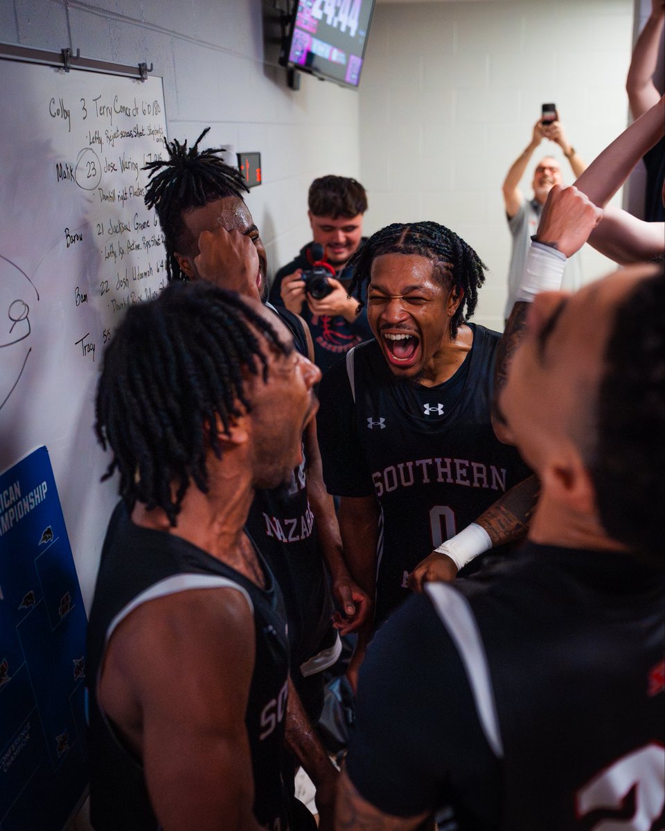 GACAthletics's tweet photo. CRIMSON STORM ARE FINALS BOUND🚢🌩️🙌🏼

@SNUMBB | #theGAC https://t.co/YLlMMt8VbE