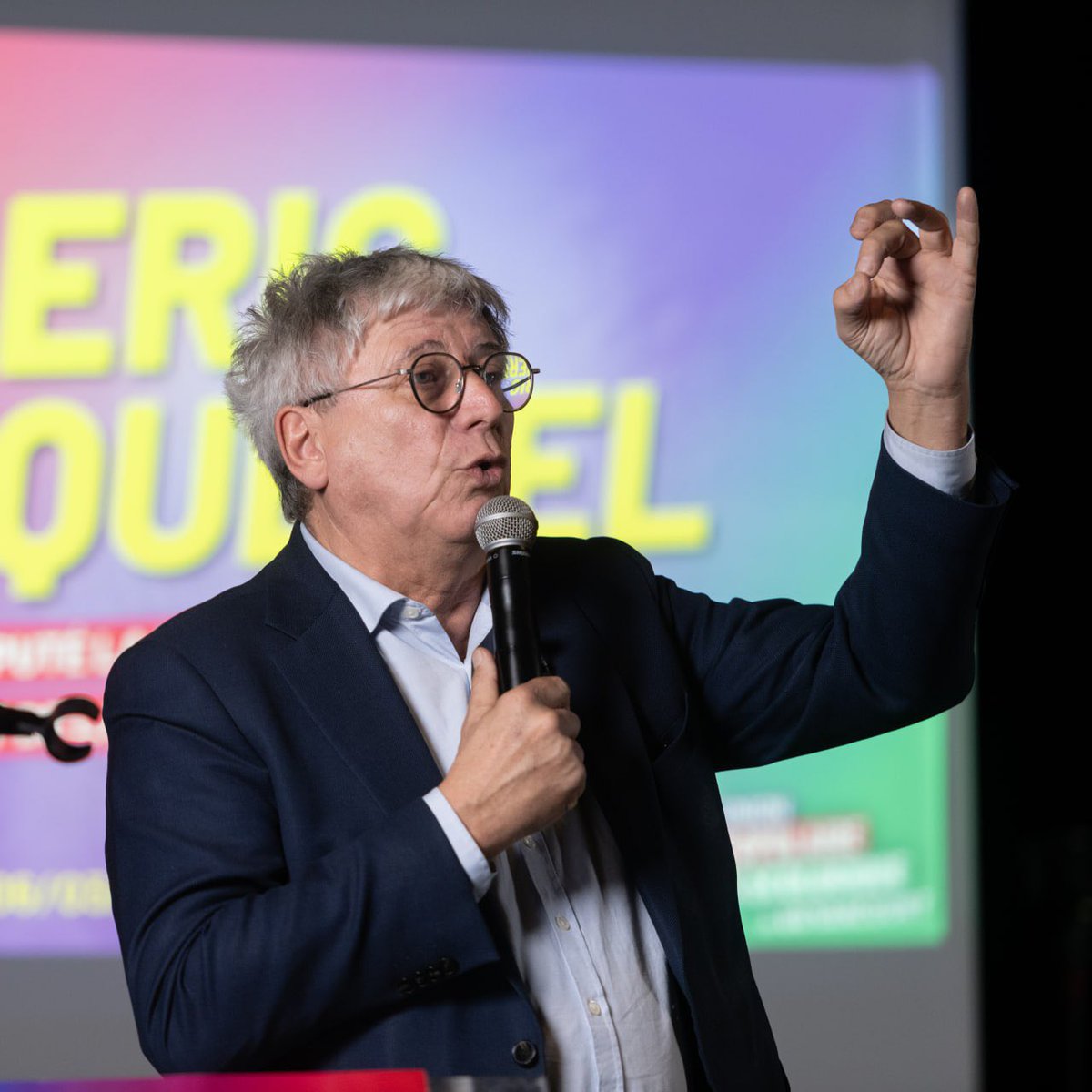 sebramage's tweet photo. Très fier du chemin parcouru avec notre liste. 300 personnes pour un meeting politique c’est du jamais vu à Guyancourt.

Partout en France les Insoumis font carton plein. Redonner le pouvoir, redonner l’envie de la politique, quelle campagne ! https://t.co/5GbEKctojE