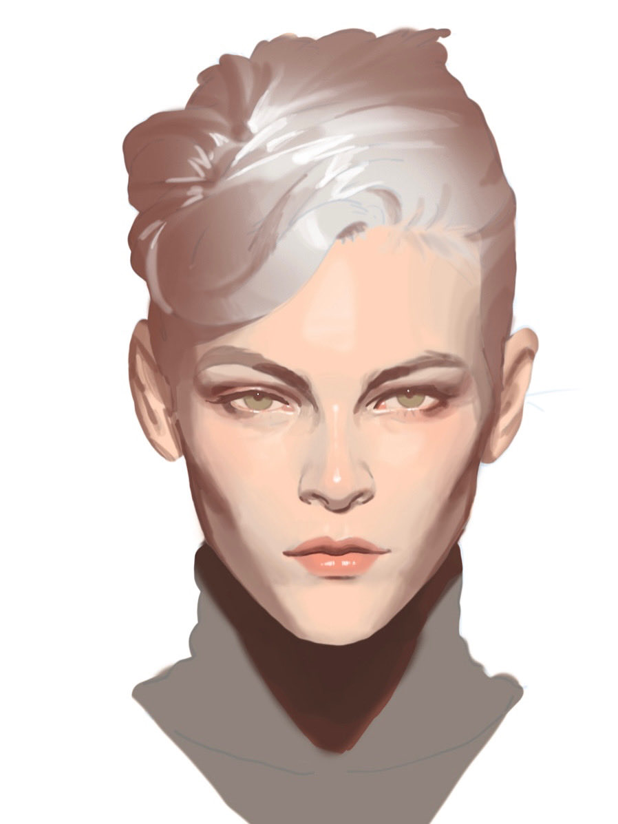 flavorfluff's tweet photo. Portrait practice #厚塗り https://t.co/qvsmASCDMZ