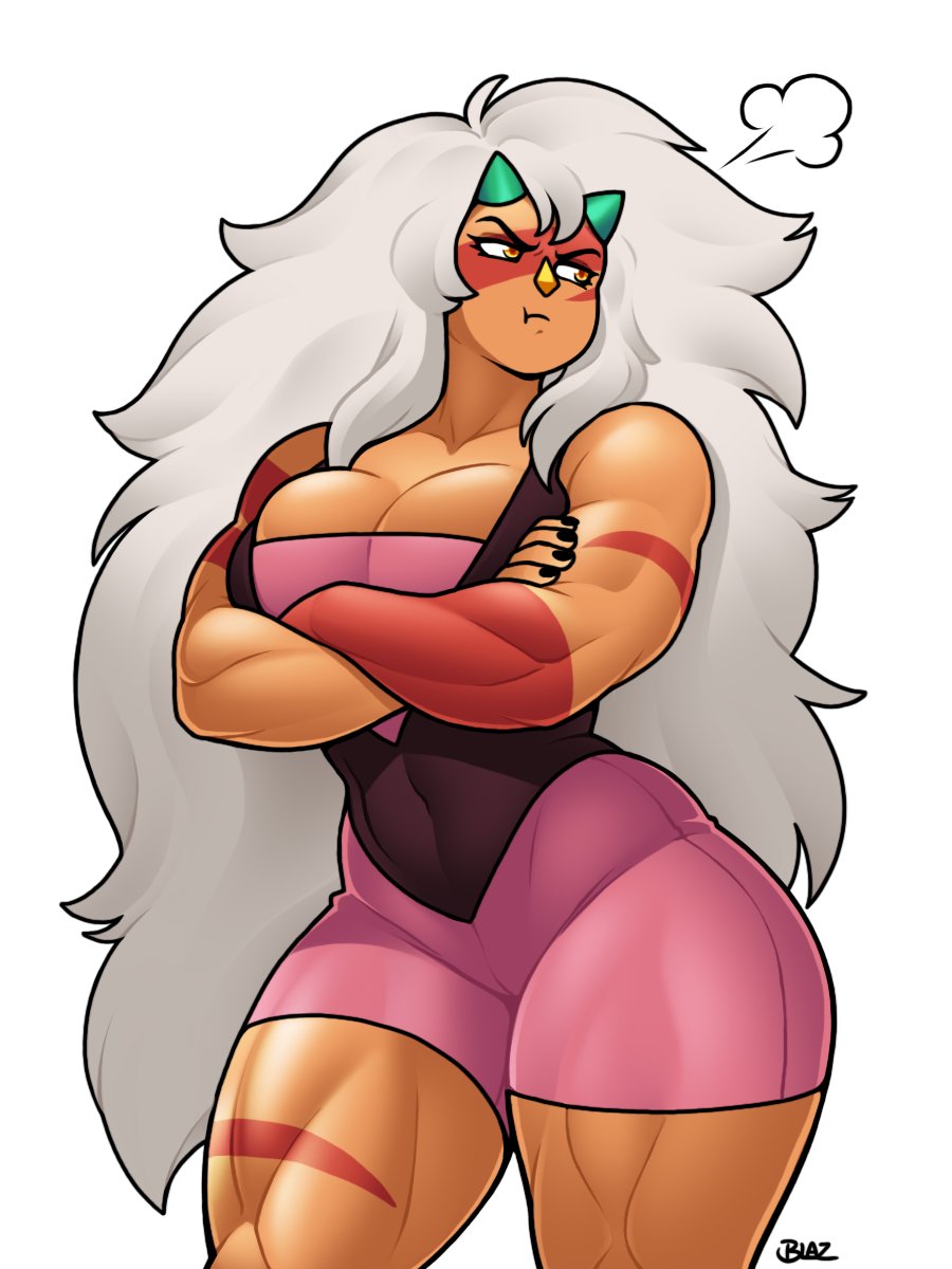 Commission - "Aerobics Jasper" #stevenuniversefanart #musclewoman