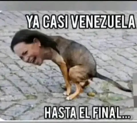 rus_ito's tweet photo. @carlaangola Traga grueso y siga aguantando la pela hasta el final jijijiji
La sra innombrable jamás y nunca será presidenta de Venezuela 🤭🤭🤣😂😅🤣😂😅 https://t.co/Gecx8fuIGH