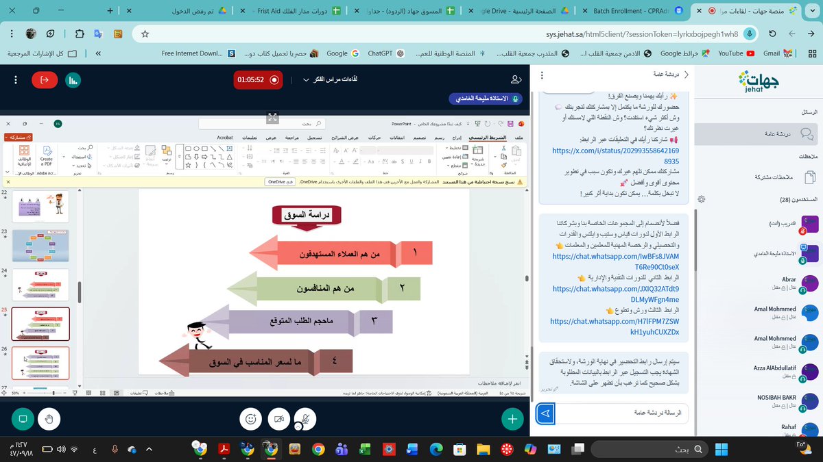 مركز وفرة المعرفة للتدريب tweet media