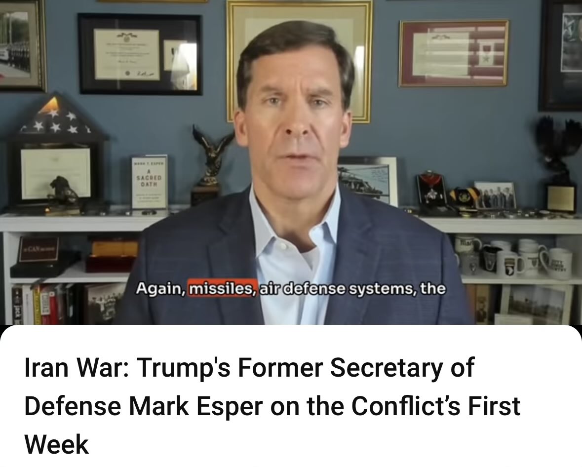 Dr. Mark T. Esper tweet media