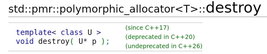 Why was there an undeprecation again...