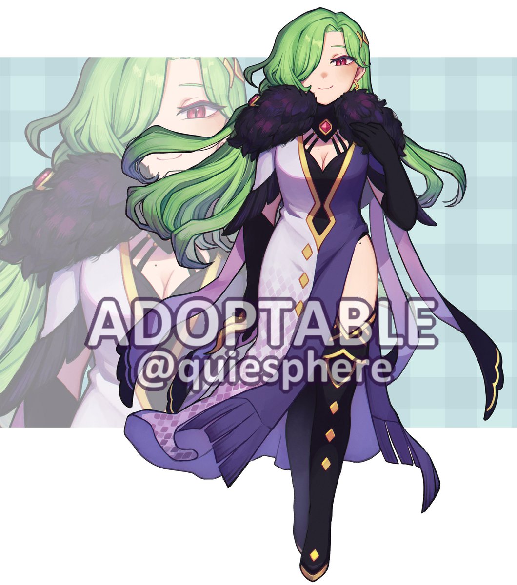 Snake woman 🐍
Available on VGen ➤ vgen.co/quiesphere/shop

#Adoptable #VGen