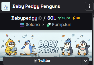 JournalistSun10's tweet photo. Dex updated and 30x boost done 

$Babypedgy

DJoHN6woR2iR5D7Te46d6BNxPWRBgeaas5aTYpJ2pump https://t.co/khXAzbEJTg