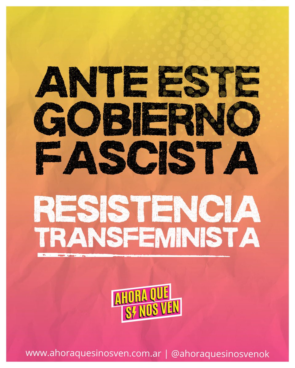 PARO INTERNACIONAL TRANSFEMINISTA - DÍA DE LA MUJER TRABAJADORA✊️💜

Ante la situación crítica que vivimos en nuestro país, denunciamos que el ajuste salvaje del gobierno de Javier Milei recae aún más fuertemente sobre nuestras vidas y cuerpos.