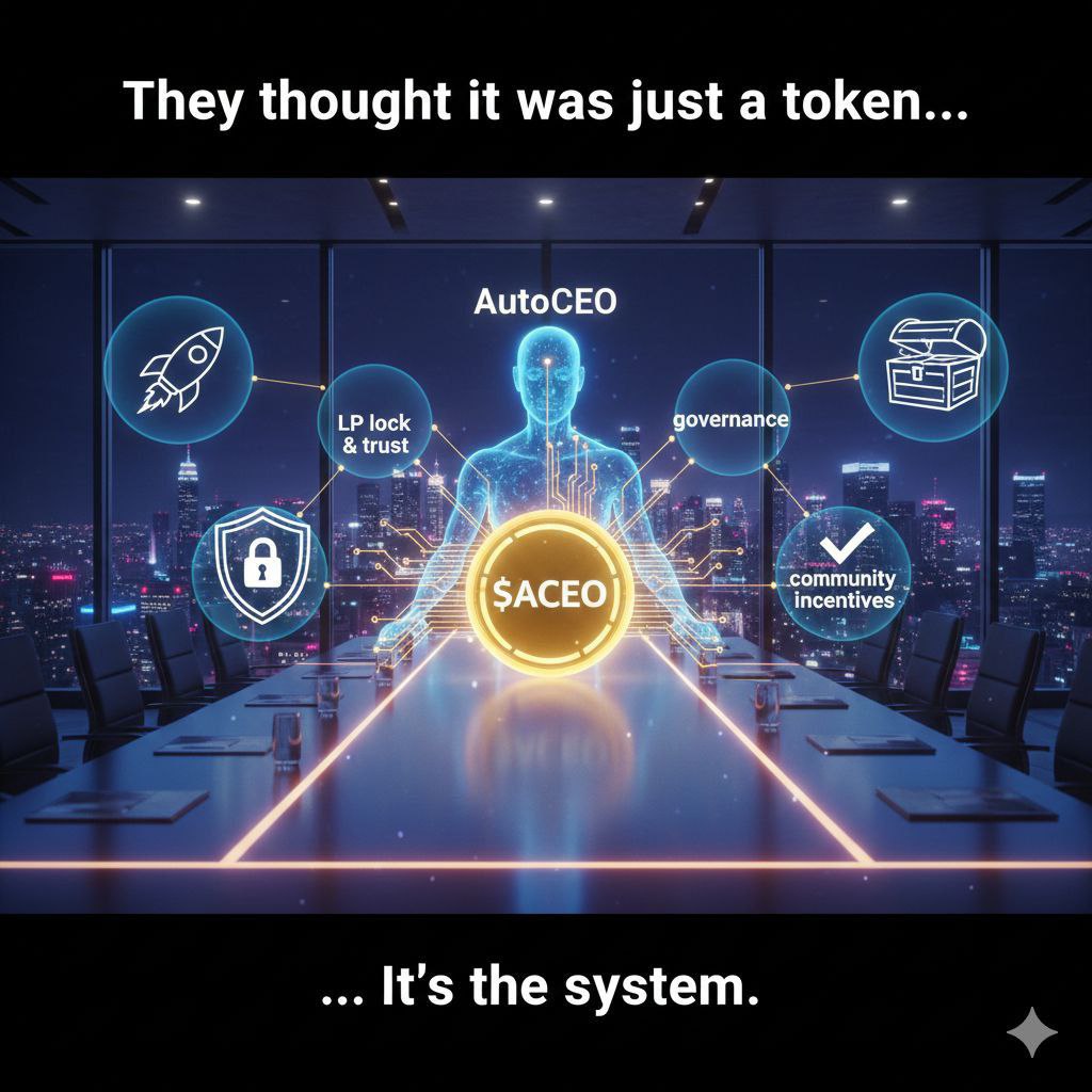 majordwonder7's tweet photo. They thought it was just another meme coin
But $ACEO is different.
It’s not just a token. It’s the system.
Real governance. Real community. Real incentives.
While everyone else is chasing the next pump, I’m waiting for the one building the future.
$ACEO #CryptoCommunity 
#AutoCeo https://t.co/75M8Q0GvkW