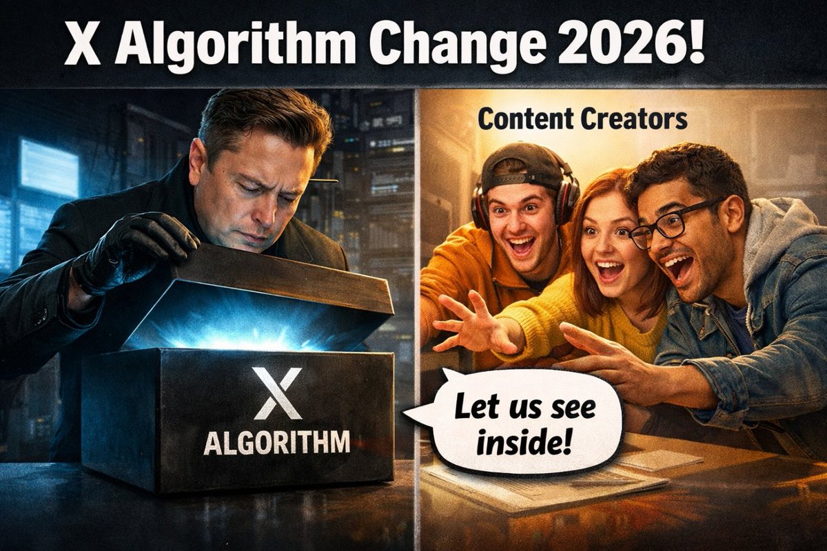AbdalrhmanHdad6's tweet image. التغريدة 1:  
🚀 خوارزمية إكس (X) تغيّرت في  2026!  
إذا كنت صانع محتوى، فهم "الصندوق الأسود" لم يعد رفاهية… بل ضرورة حتى لا يختفي محتواك في الفراغ.  
إليك أهم الأسرار لتصدّر خلاصة "For You". 👇  
#XAlgorithm #صناعة_المحتوى