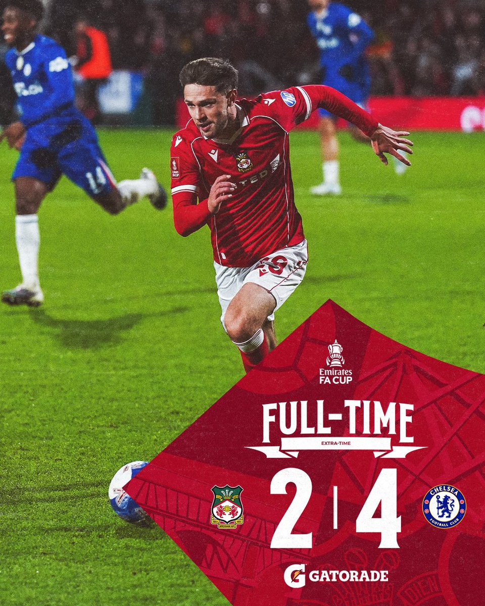 A performance to be proud of as we exit the FA Cup.

🔴⚪ #WxmAFC