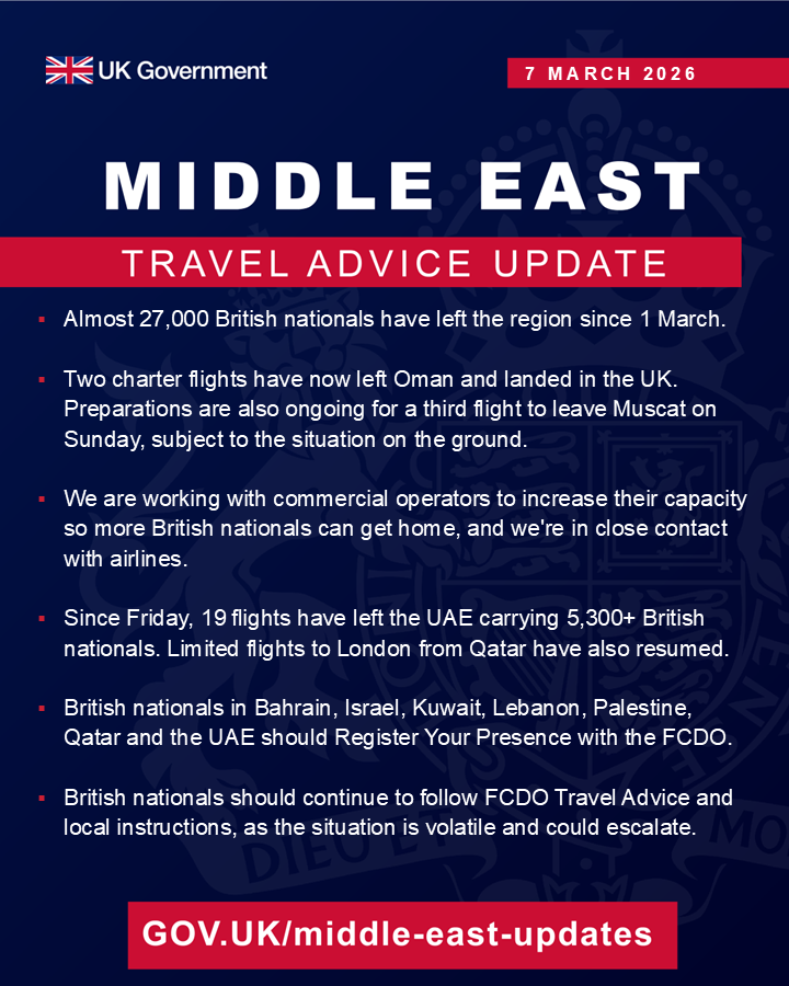 Foreign, Commonwealth & Development Office tweet media