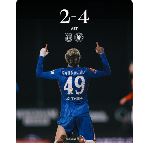 Full time score.