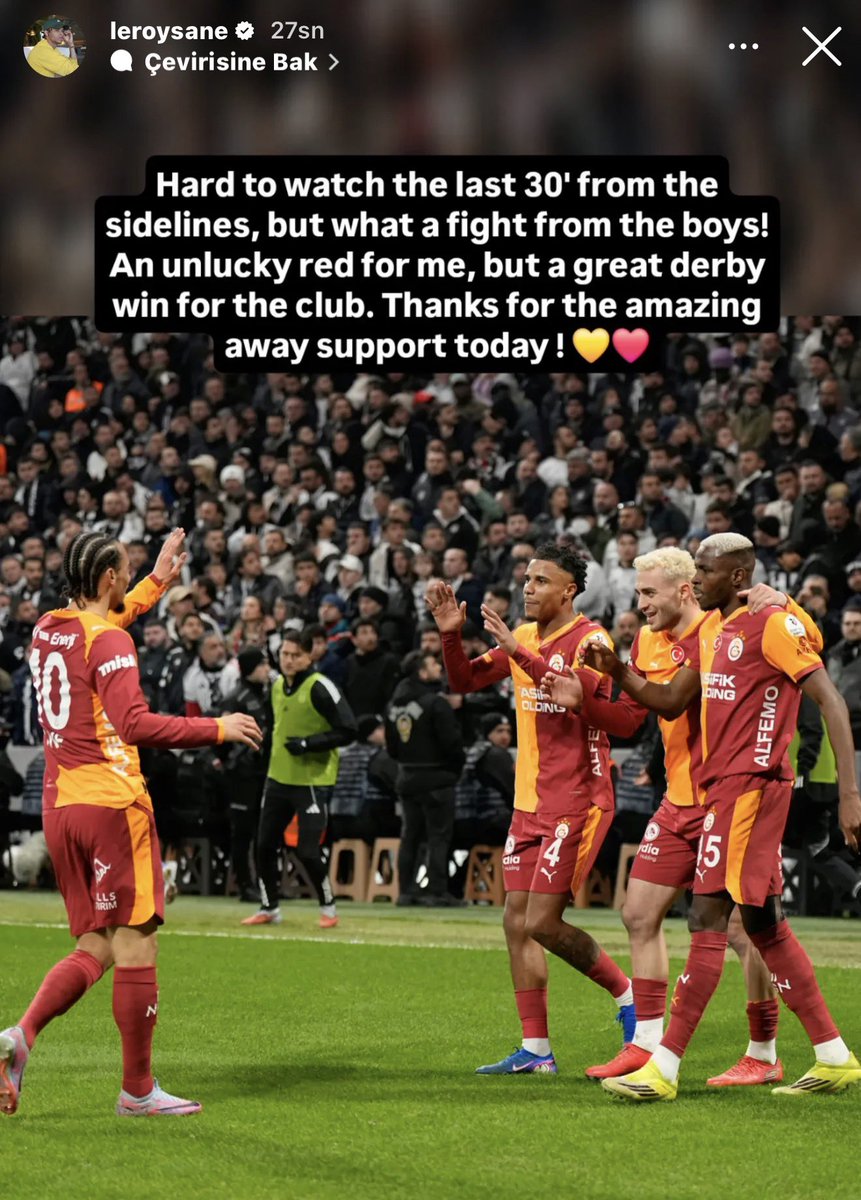 Peşindeyiz Galatasaray! tweet media