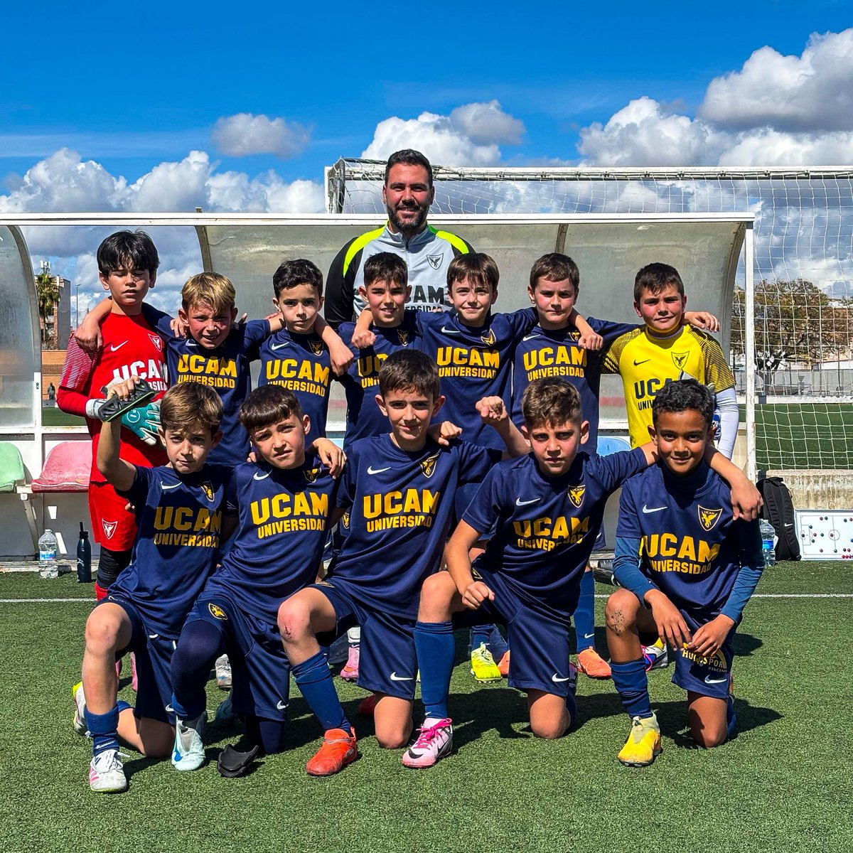 ⚽️ 𝐁𝐄𝐍𝐉𝐀𝐌𝐈́𝐍 𝐁 | Empate ante el <a href="/cfprogreso/">C.F.S.PROGRESO</a> (1-1).

Nuestros canteranos empezaron por detrás en el marcador, pero en la segunda parte impusieron su juego y buscaron la victoria hasta el final.

El tanto universitario fue obra de Martín.

💪🏼 ¡Gran esfuerzo!

#CanteraUCAM