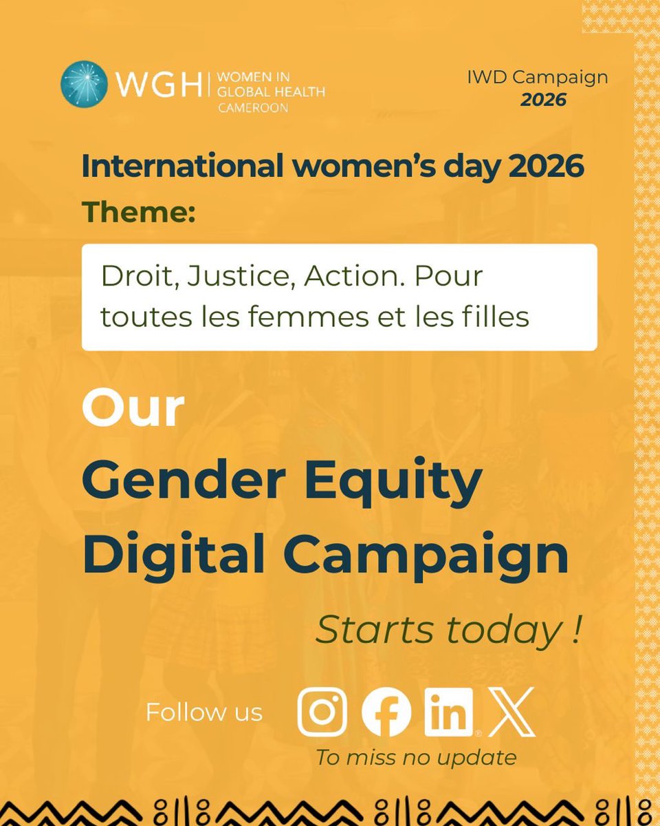 Women In Global Health Cameroon tweet media