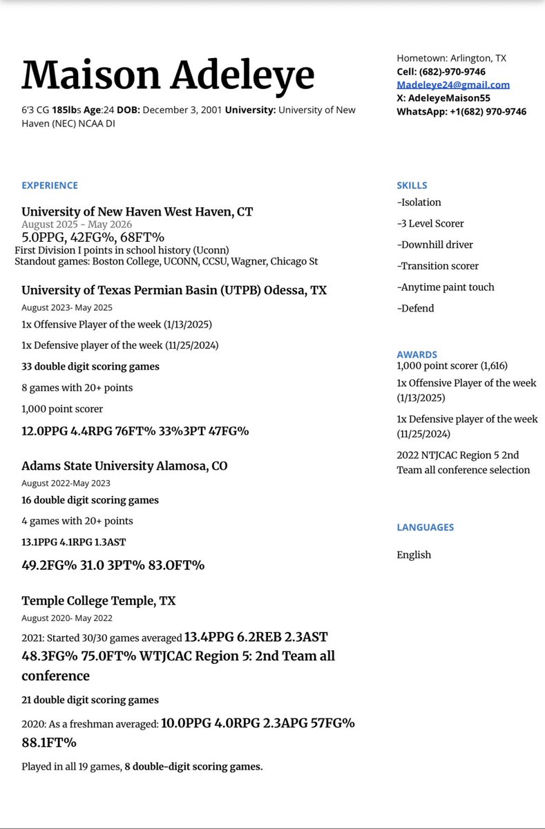 Maison Adeleye. tweet media