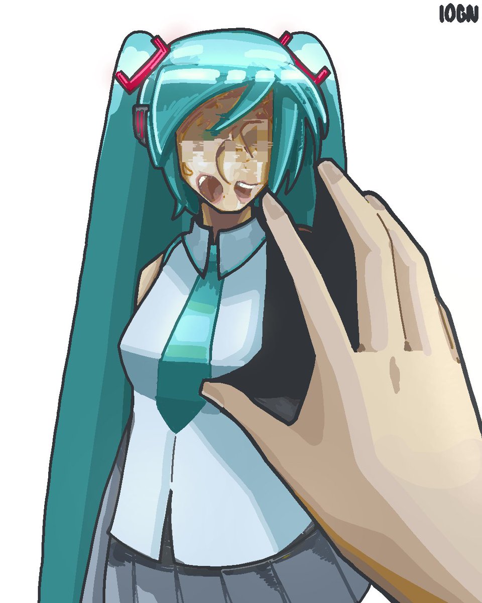 Oh my god, is that Hatsune Miku!? >.< #初音ミク