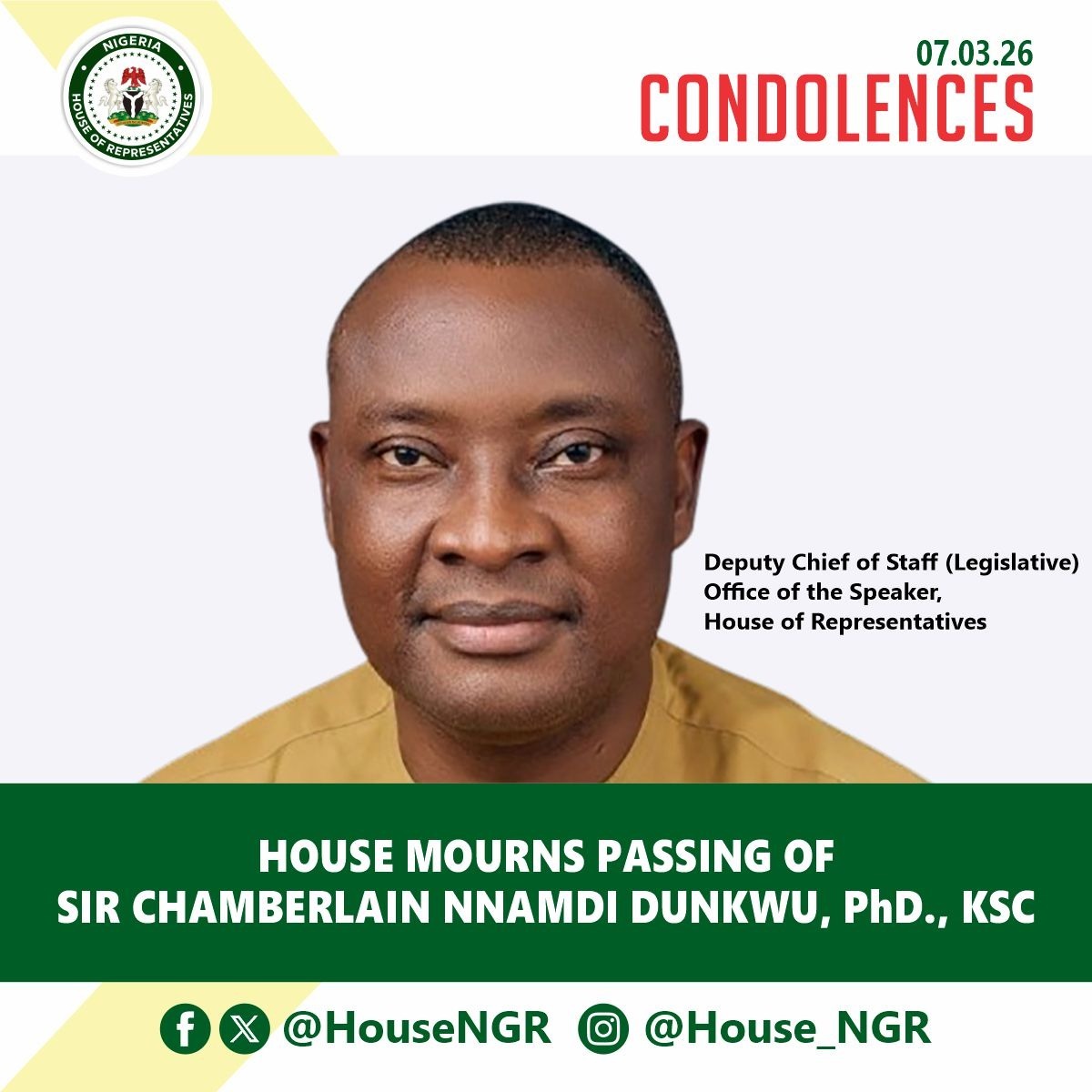 Hon. Ahmed Munir tweet media