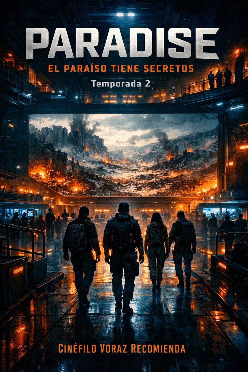 Charlysuarez54's tweet photo. PARADISE ya está en su segunda temporada y pocos hablan de ella.

Un bunker, un mundo destruido y un secreto que cambia todo.

Sci-fi + thriller político que vale la maratón.

📺 Disney+ Argentina
Cinéfilo Voraz recomienda.
#CinefiloVoraz #Paradise#SeriesRecomendadas #DisneyPlus https://t.co/Pc4j039Cu1