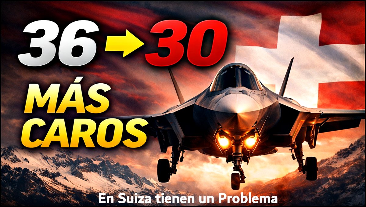 TRUFAULT's tweet photo. En SUIZA tienen un PROBLEMA: 
¡Los F-35A son más caros de lo esperado!
https://t.co/qChu7mBurP
🇨🇭💥
#Suiza #F35A #AviacionMilitar #Aviation #ProgramaMilitar #GuerraenelAire #Air2030 https://t.co/DqCcx0hsPu