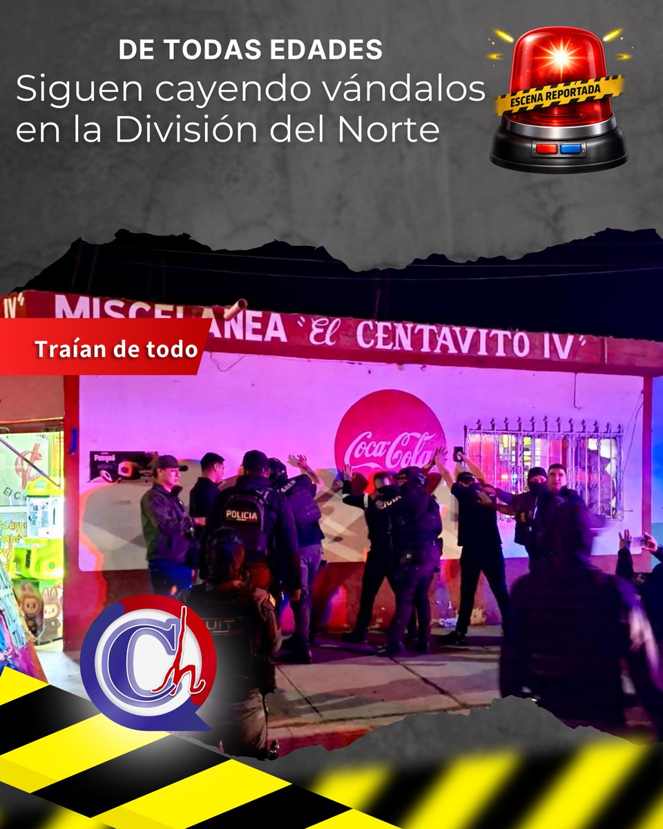 ContactoHoy's tweet photo. Como era de esperarse, policías los detectaron y al confirmar su falta administrativa, procedieron al múltiple arresto. https://t.co/hyKpao52gL https://t.co/Uie9IBgXHO