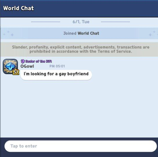 z3ron0va's tweet photo. okay crk world chat is peak https://t.co/20ksvHj6rQ