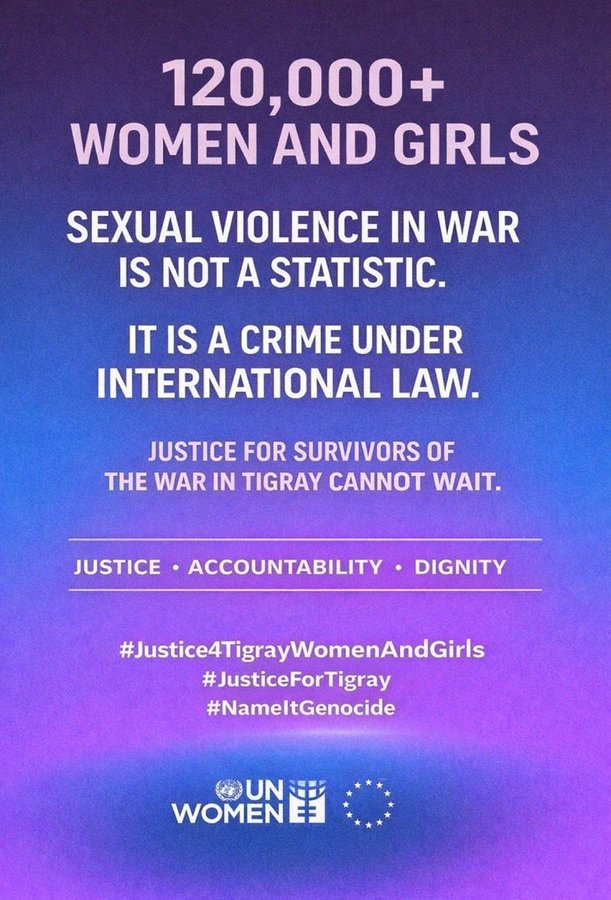 Romhai_H's tweet image. Day 1951 of the #TigrayGenocide:

#Tigrayan sexual violence survivors often face:

• trauma
• stigma
• lack of medical care
• barriers to justice

Justice processes must be survivor-centered.

#Justice4TigraysWomenAndGirls