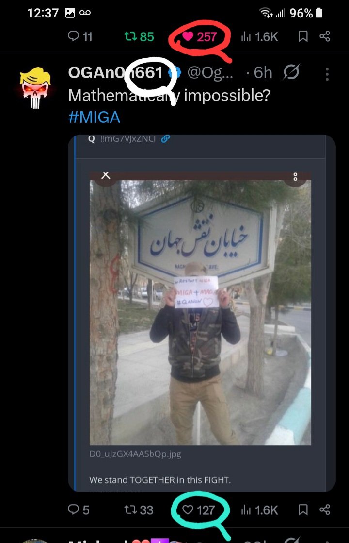 DeanDavis33's tweet image. 6️⃣6️⃣1️⃣ #SixSixOne 🐇
🎰 #WhatAreTheOdds 🪽
1️⃣2️⃣7️⃣ #OneTwoSeven 🐸
2️⃣5️⃣7️⃣ #TwoFiveSeven 😏😎