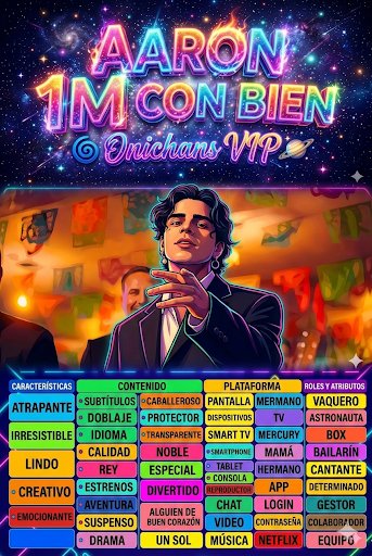 Vamos con dinámica 
Palabra + frase 

AARON 1M CON BIEN