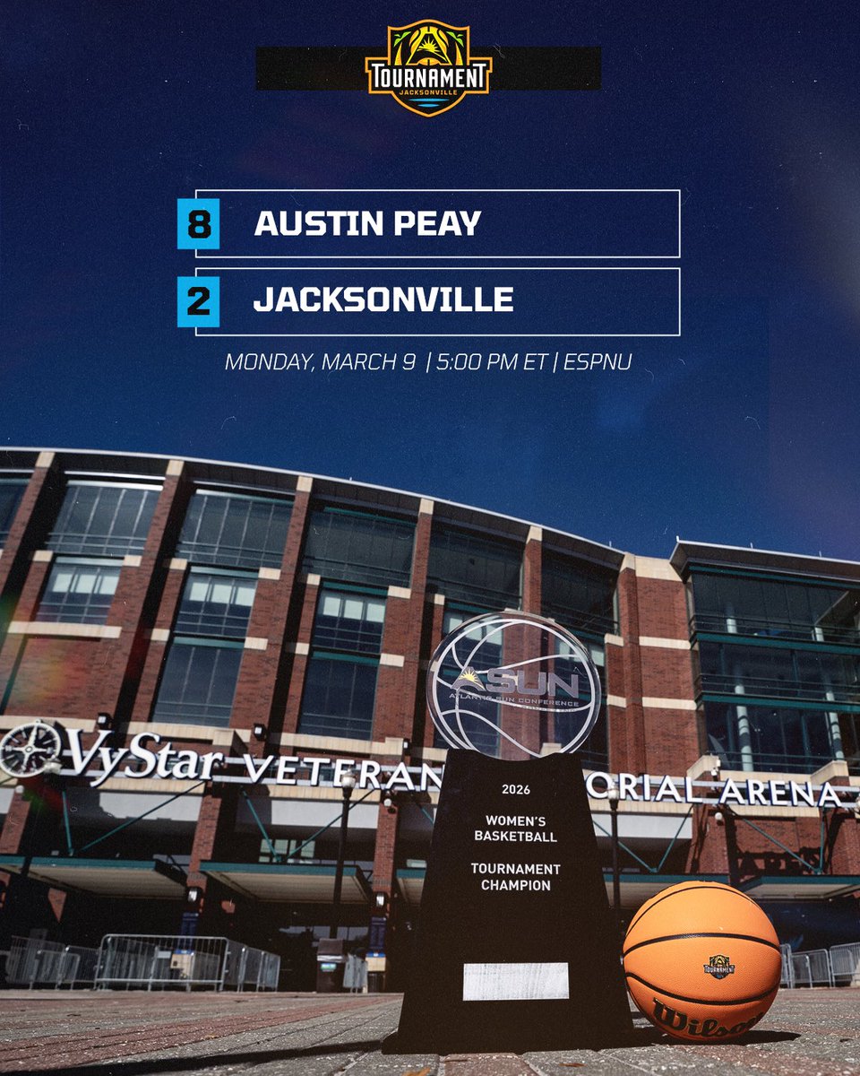 ASUNSports's tweet photo. The #ASUNWBB Championship is set 🏀🏆

@GovsWBB x @JAX_WBB https://t.co/lshIhejtOo