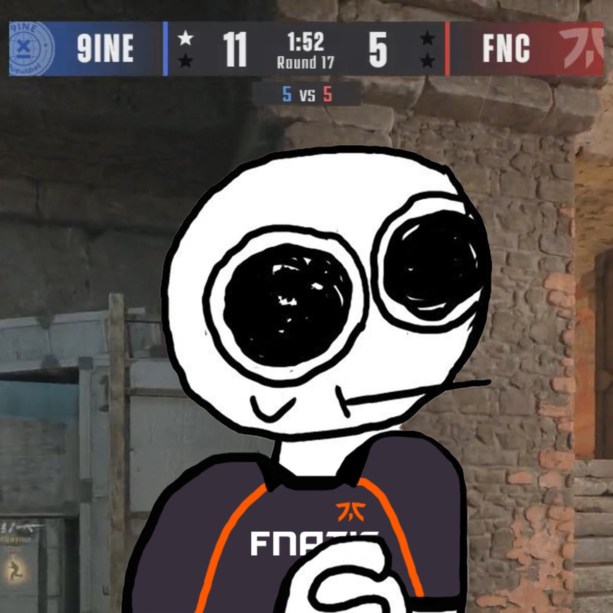 FNATIC CS tweet media