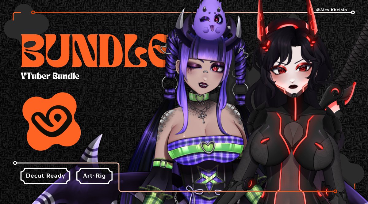 Alex Khelsin | Vgen Comms Open | Live2D tweet media