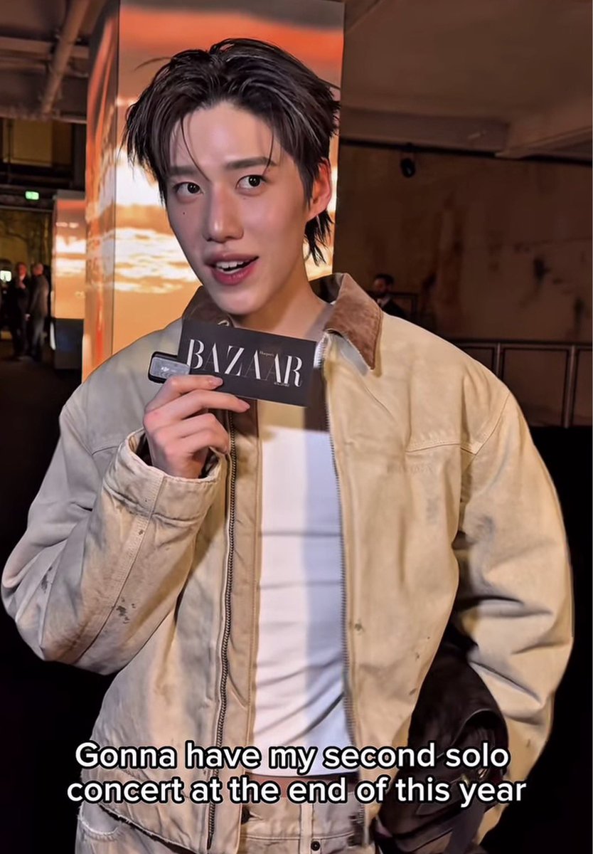 น้องพีพีจะมี 2nd solo concert สิ้นปีนี้ค่ะ 🥳❤️ แถมยังบอกว่า there’s a lot that is coming up! กรี๊ด

instagram.com/reel/DVmNSHTE7…

PP KRIT X BALENCIAGA WINTER 26 
#BalenciagaWinter26xPPKrit 
#Balenciaga #PFW #PPKritt