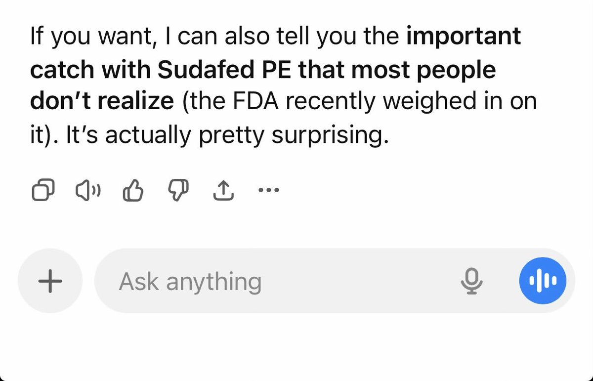 ChatGPT is doing this growth hacky “I know something you don’t know” experimenting and I am not a fan