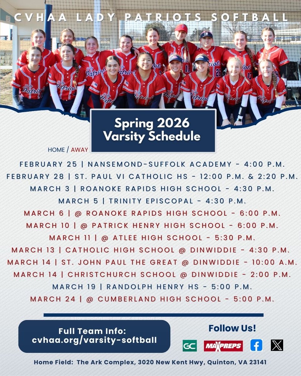 Central VA Homeschool Varsity Softball tweet media