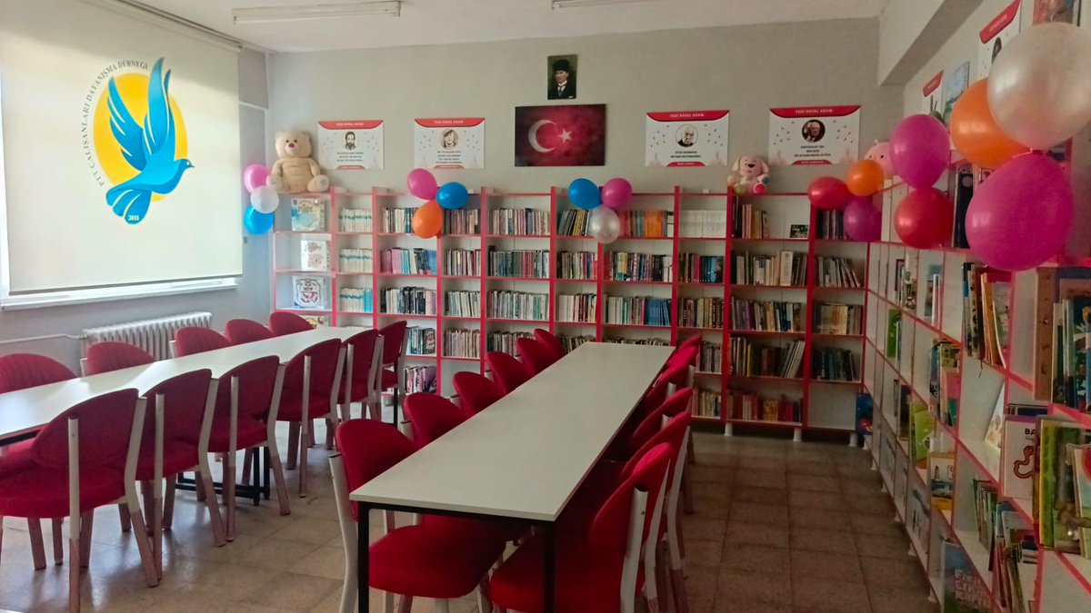 ptt_der's tweet photo. Vefa Yaşarsa Umut Büyür…

PTT-Der olarak, aramızdan ayrılan kıymetli mesai arkadaşlarımız Mehmet Can ve Abdullah Karaoğlan adına başlattığımız kütüphane çalışmasını bugün tamamlayarak Mersin Kızılbağ Köy Okulu’nda açılışını gerçekleştirdik.
Meslektaşlarımızın aziz hatırasını+ https://t.co/SuSCvc4NDA