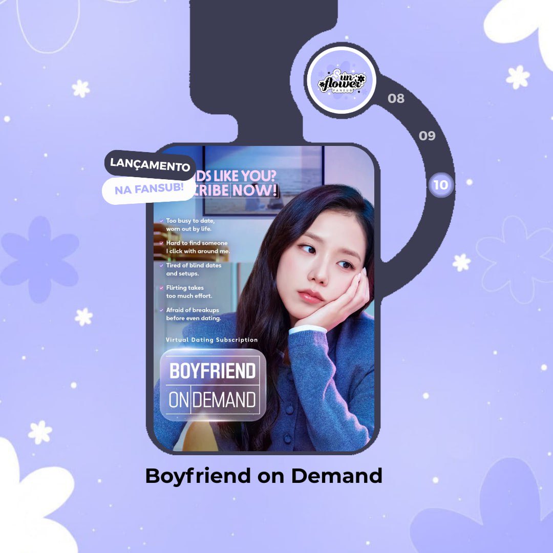 🔔 TODOS OS EPISÓDIOS JÁ DISPONÍVEIS NO NOSSO SITE E BOT! 🇰🇷

🔎: t.me/fansubsunflower
🌐: fansubsunflower.blogspot.com

#kdrama #boyfriendondemand #jisoo #seoinguk #blackpink