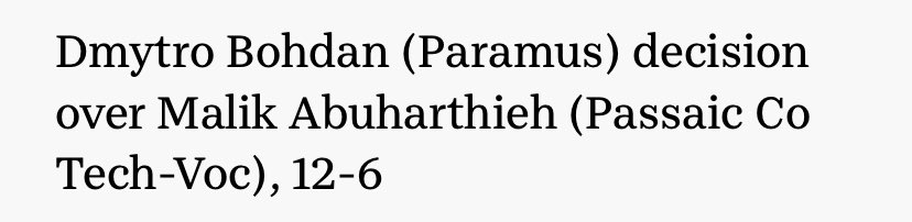 Paramus HS Wrestling tweet media