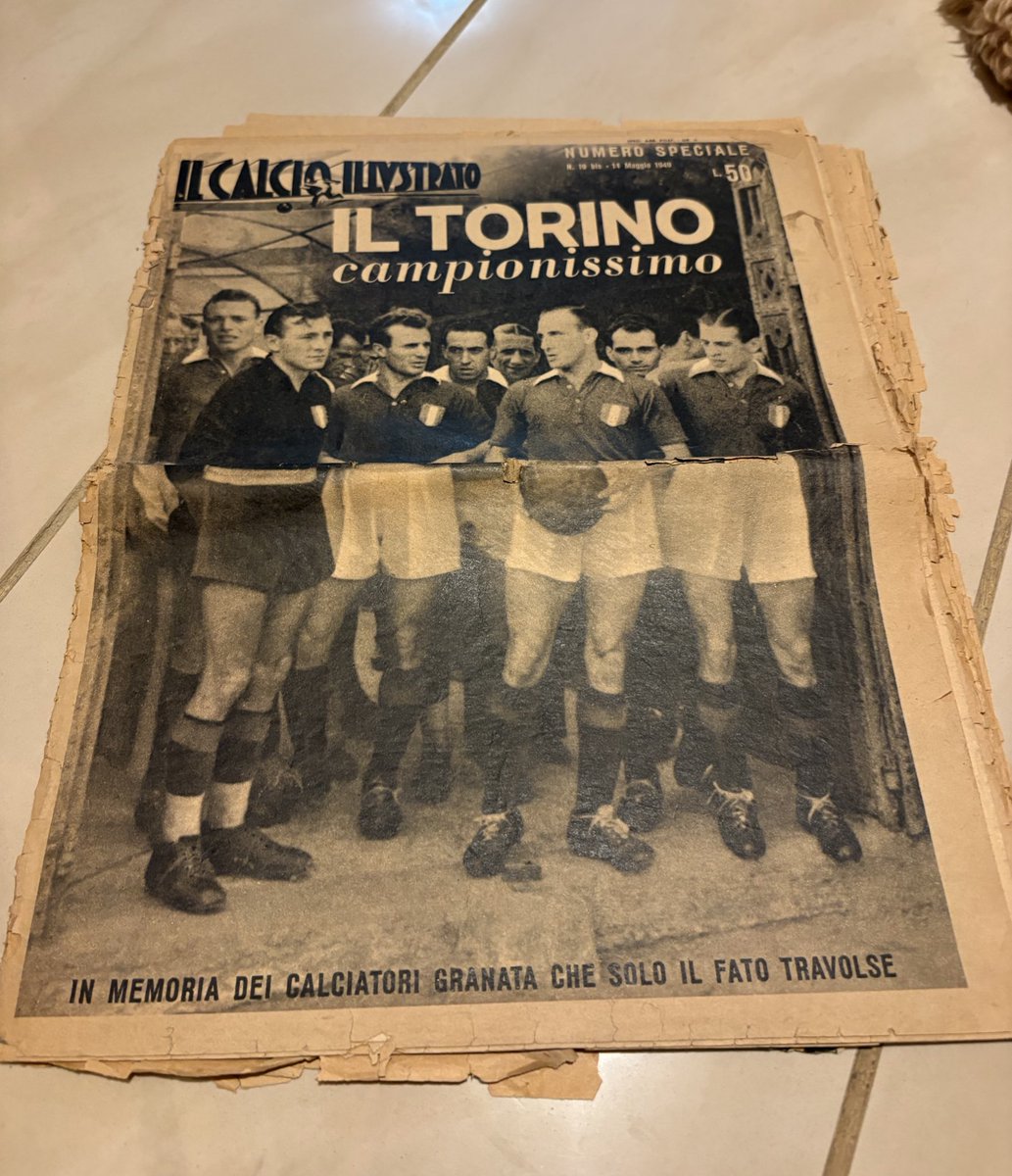 Trovato dentro una scatola di mio nonno a casa dei miei, datato maggio 1949
