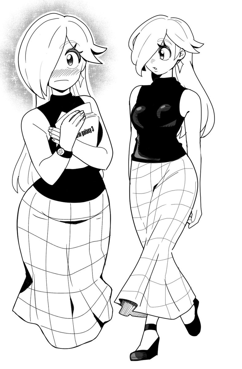 Rosalina at the office