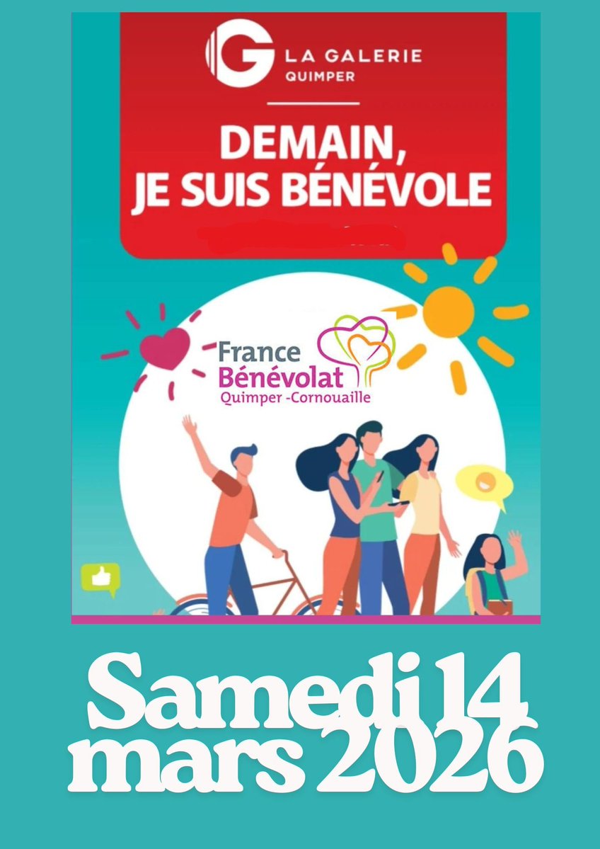 Des bénévoles de l'ADMD seront présent(e)s aux Rencontres de la vie associative le samedi 14 mars.
<a href="/ADMDFRANCE/">Mourir dans la Dignité</a> <a href="/Admd_29/">ADMD - Finistère</a> #quimper