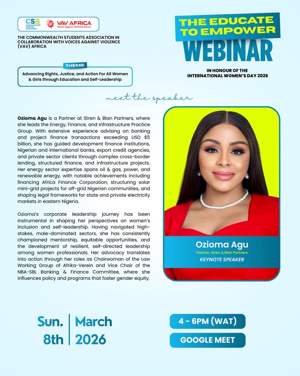 Commonwealth Students' Association tweet media