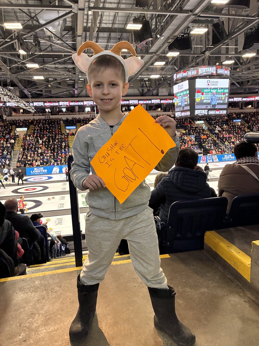 beth_rowlands's tweet photo. Thank you Team Gushue for everything. My six year old son is now a curling fan for life. #experiencecurling https://t.co/YDkJAkcr4C