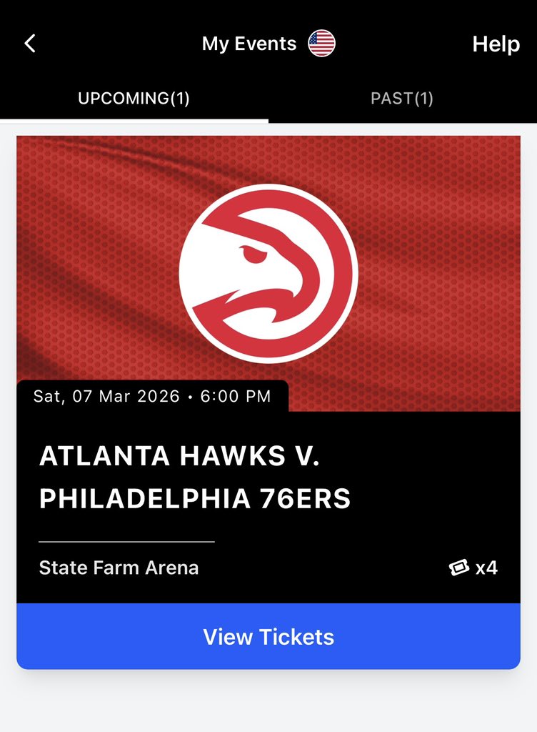 lexwarner's tweet image. Anyone interested in buying my 4x Atlanta Hawks v. Philadelphia 76ers tickets for Sat Mar 7th at State Farm Arena - Atlanta, GA

- Section: 100 Level Sideline

- Dm me if interested, they are going for cheaper prices
