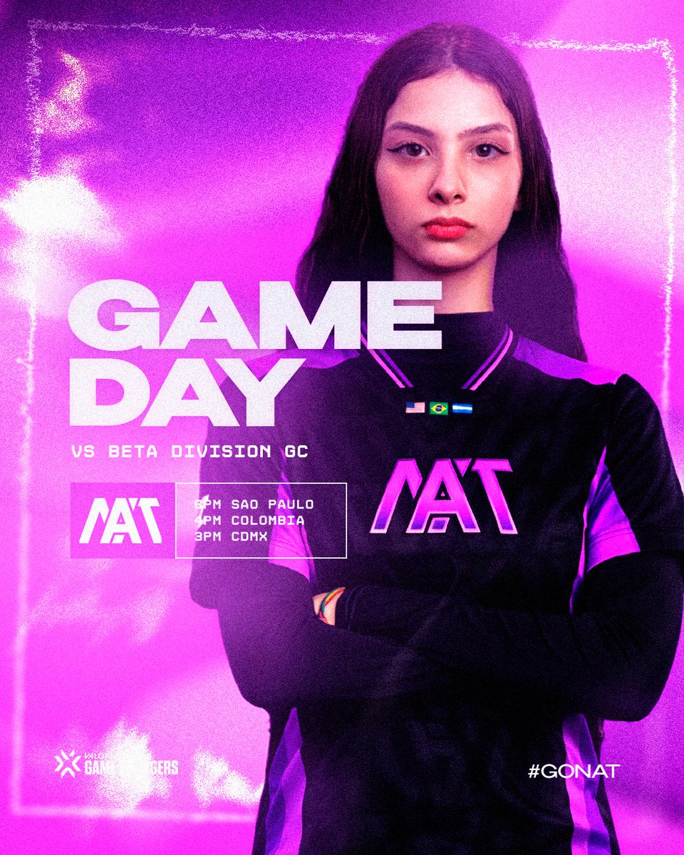 Match Day 2 🇧🇷

We ready 😈 

#GoNAT