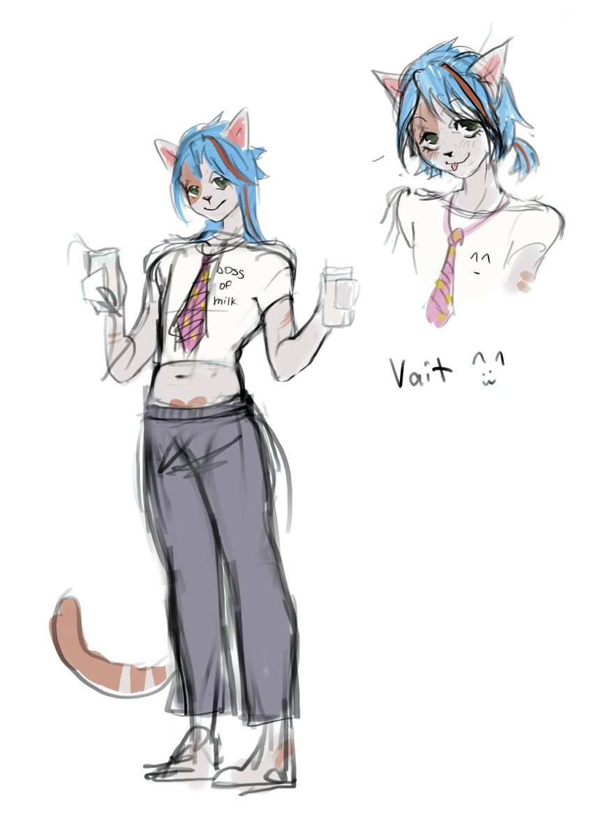 Kazimir and Vait ʕ•ᴥ•ʔ
He loves blowjob…