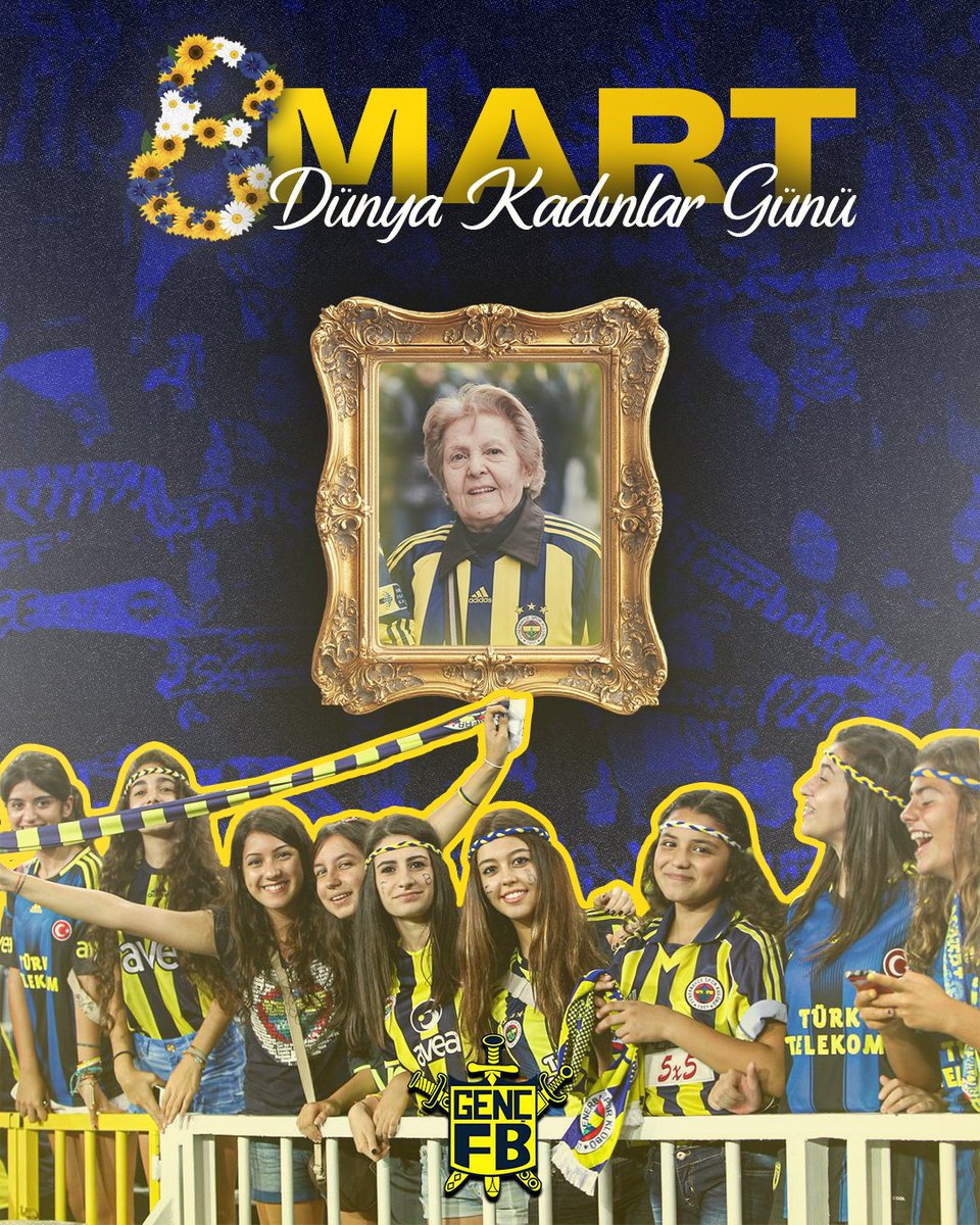 8 Mart Dünya Kadınlar Gününüz Kutlu Olsun!

#GençFenerbahçeliler