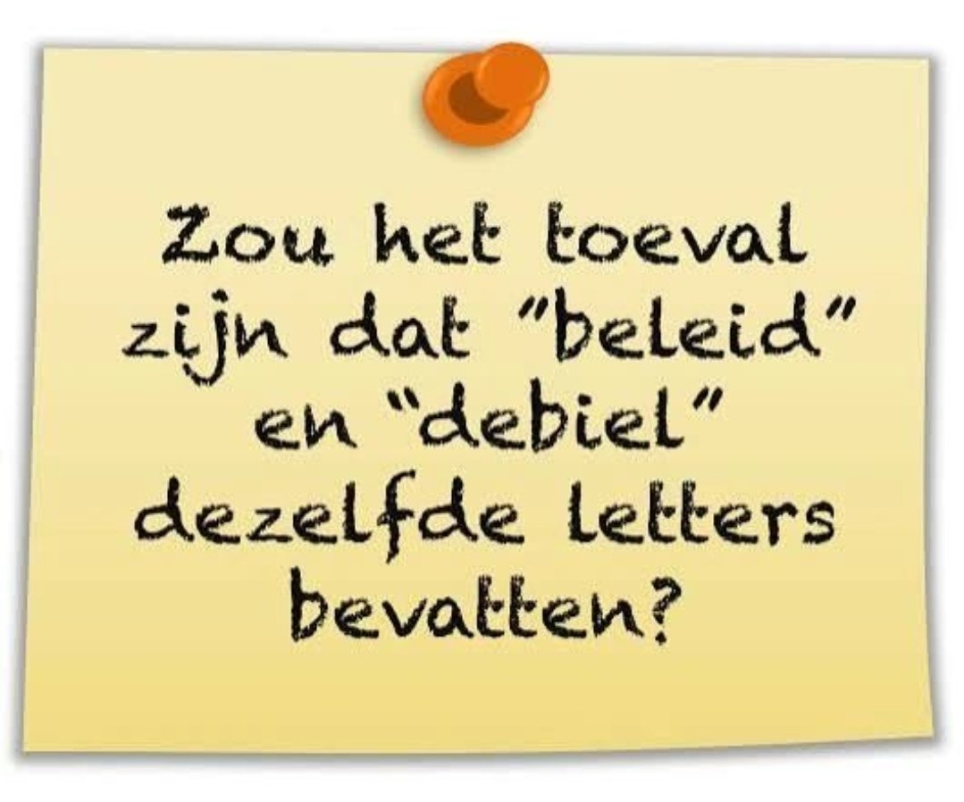 KristieRongen's tweet photo. Ach, het is "beleid." https://t.co/M5W0MaFajf