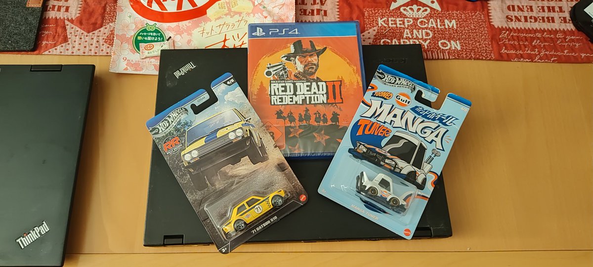 Tom_ZR_Race's tweet image. Got some nice stuff today 😎
#Goodies #HotWheels #RDR2